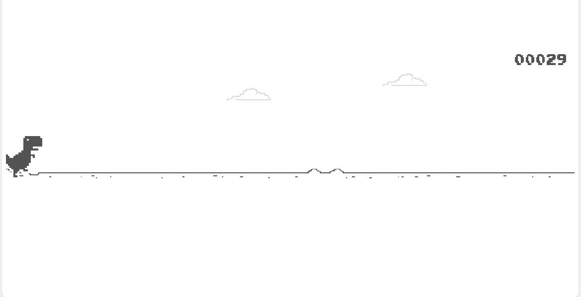 Dino Game Screenshot